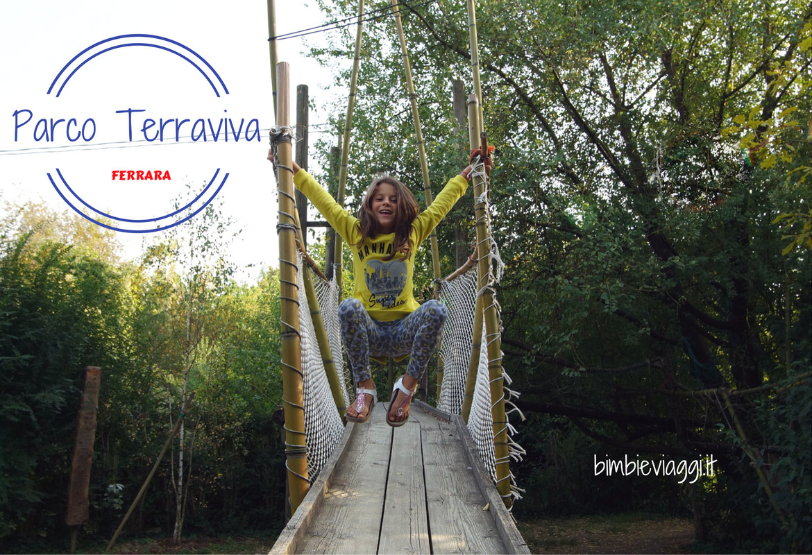parco terraviva a ferrara con bambini