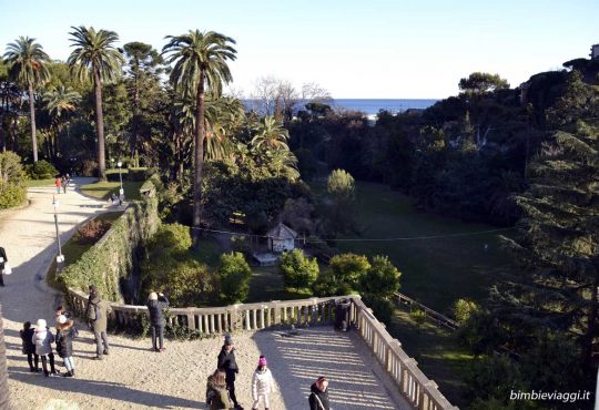 Idea weekend a Genova con bambini: il parco di Villa Negrotto Cambiaso ad Arenzano