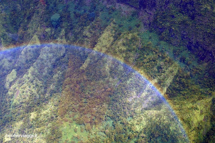 Tour in elicottero alle Hawaii - arcobaleno