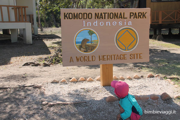 komodo national park with kids