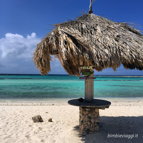 Aruba con bambini - ombrellone