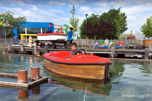 Baviera on the road con bambini - legoland barca
