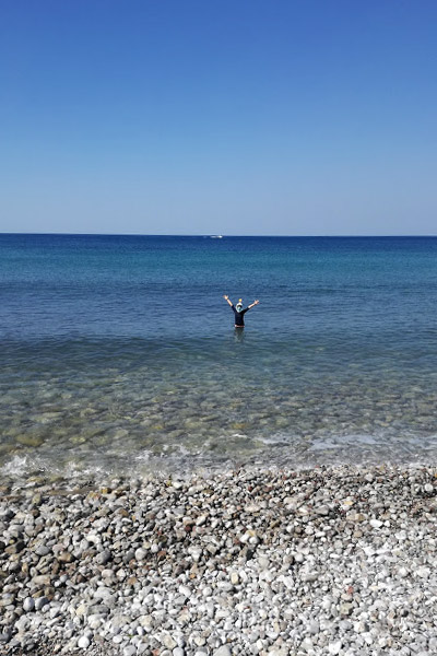 Diario di viaggio in Montenegro - Buljarica Plaža