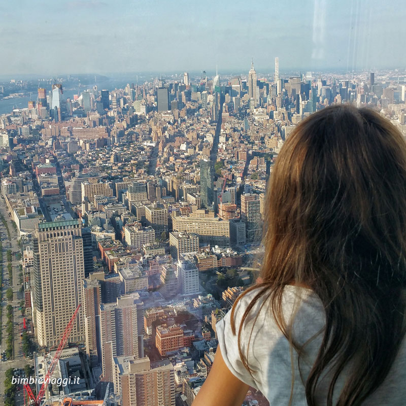 panorama dalla freedom tower new york