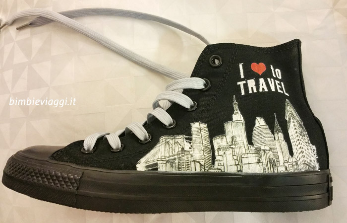 shopping a new york converse personalizzate