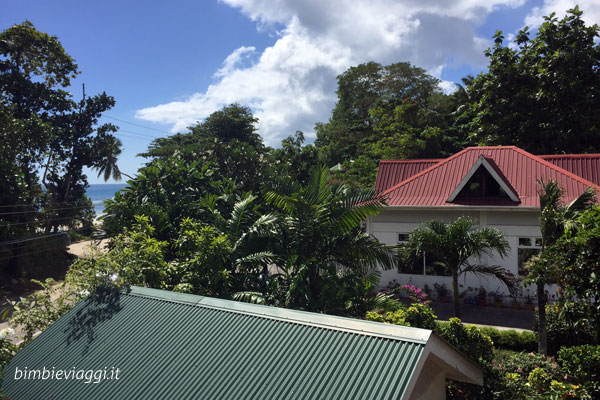 Mahé per bambini - Seychelles in estate - vista guesthouse