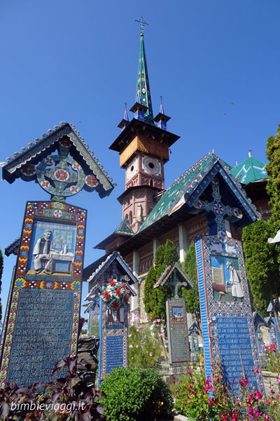 Romania con bambini - sapanta cimitero