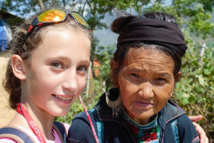 Trekking in Vietnam con bambini: homestay risaie sapa hmong valley