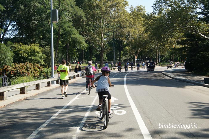 9 giorni a new york central park in bicicletta