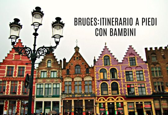 Bruges con bambini: itinerario a piedi