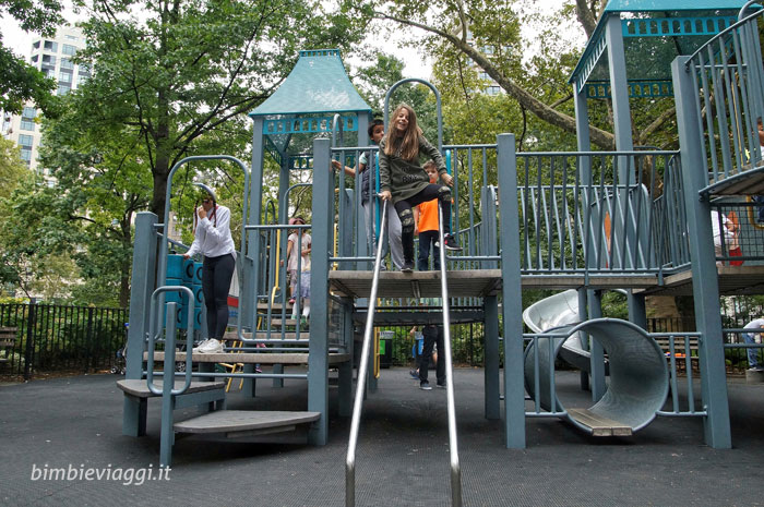 madison square park con bambini new york