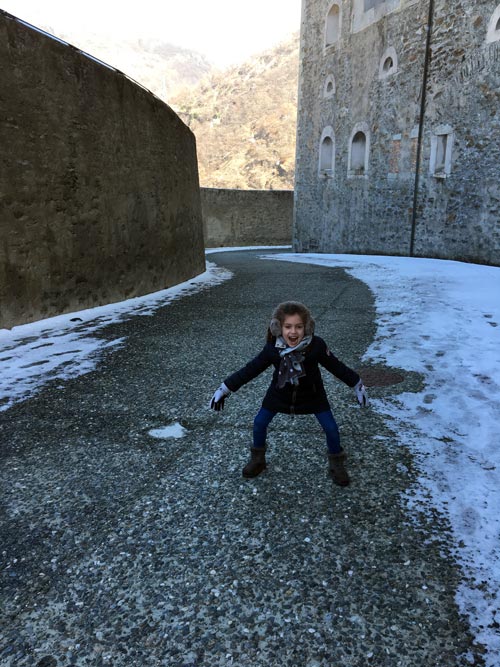Castelli in Val d'Aosta con bambini - avengers