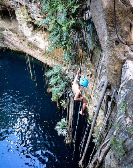 Cenote Ek Balam Yucatan con bambini - Messico fly&drive