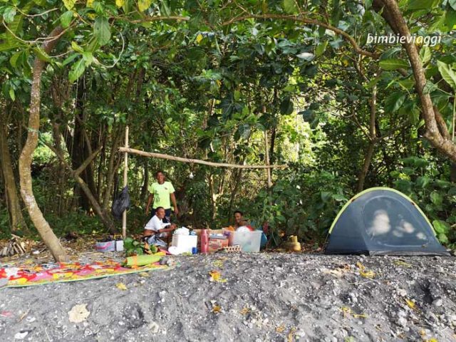 krakato camping - giava con bambini