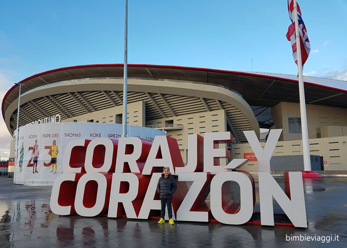 Stadi di Madrid con bambini - Wanda Metropolitano