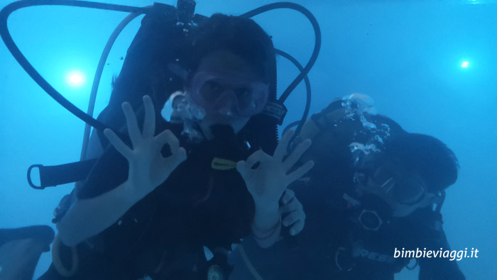 immersioni bambini discover diving padi