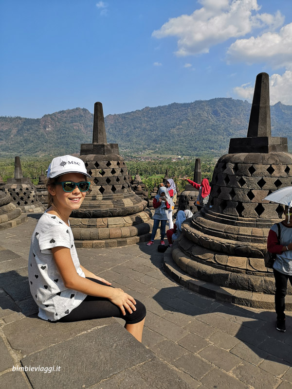 Yogyakarta Tour di Giava con bambini - Borobudur Temple