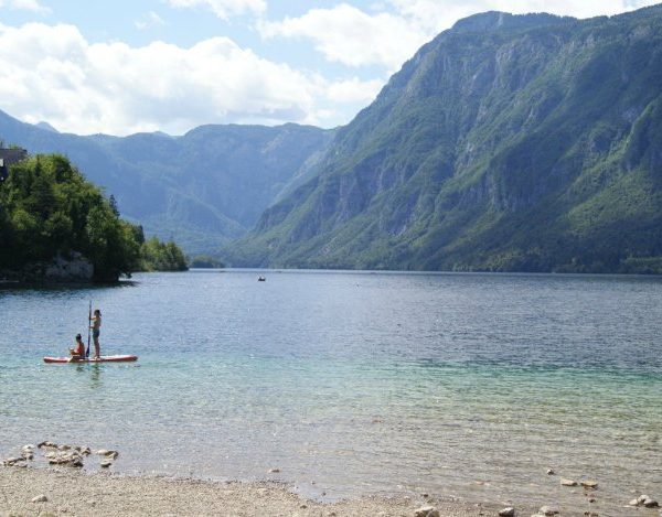 Lago di Bohinj con bambini - Vacanza in Slovenia con bimbi