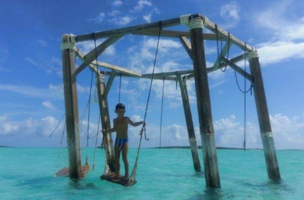 cocoplum beach exuma con bambini - bahamas con bimbi