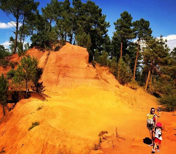 Sentiero dell'Ocra - Roussillon con bambini