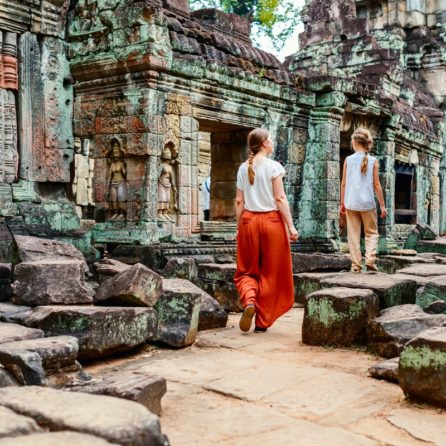 Tre cuori e la Cambogia: tour della Cambogia con una bimba di 4 anni: