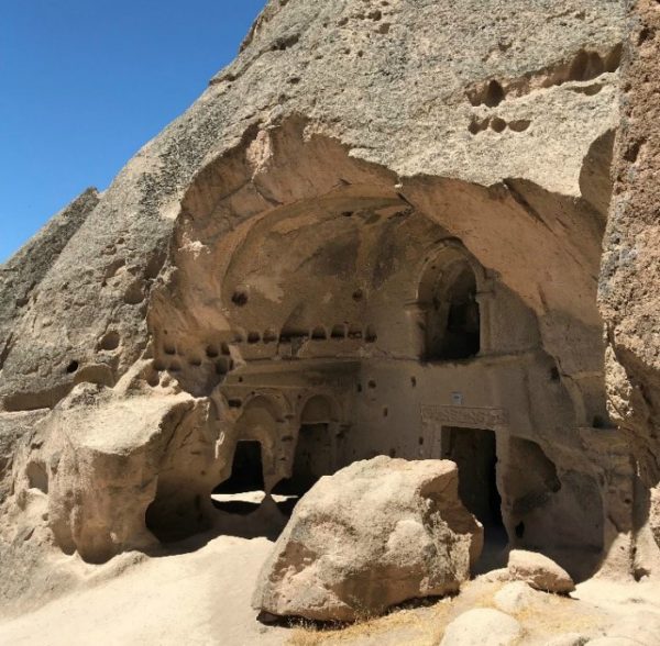 Monastero di Selime - turchia con bambini