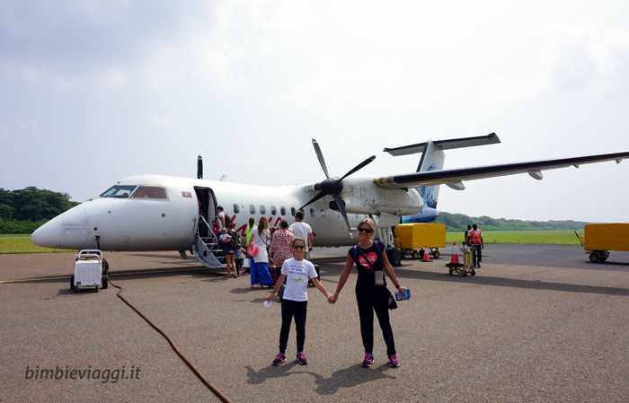 Volo Maldivian da Male a Hanimaadhoo