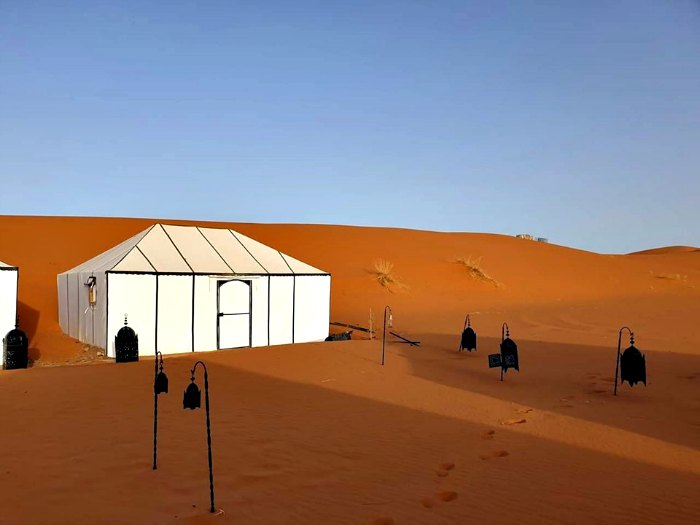Tour nel deserto del Marocco con bambini Dune di Erg Chebbi