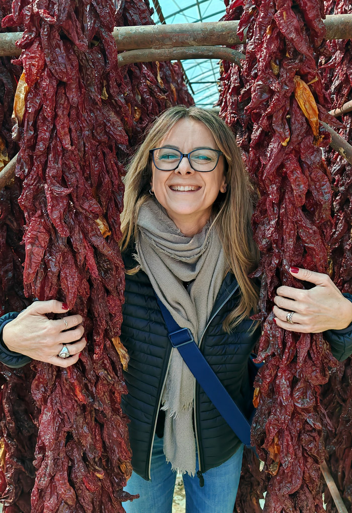 Senise, Basilicata, Peperone Crusco grazie ai viaggi BImbieviaggi Milena Marchioni