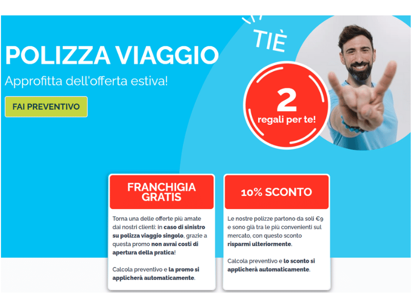 sconto columbus assicurazione di viaggio